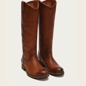 Frye Melissa Boots in DISCONTINUED dark brown